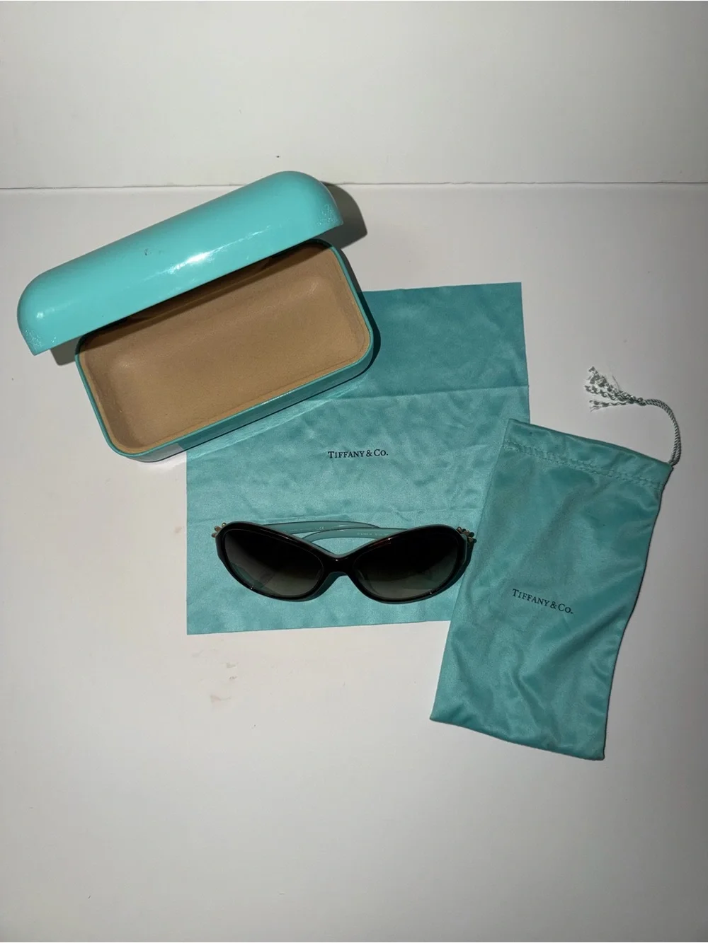 Tiffany & Co. TF 4089B - 81343B Havana / Blue | Sunglasses Woman
